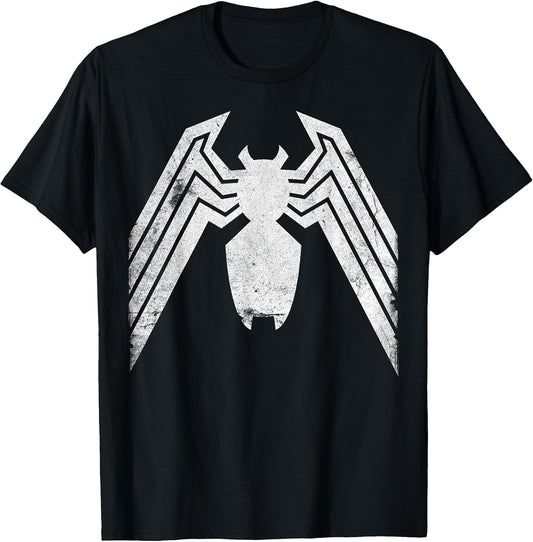 Comics Retro Classic Venom Distressed Emblem T-Shirt