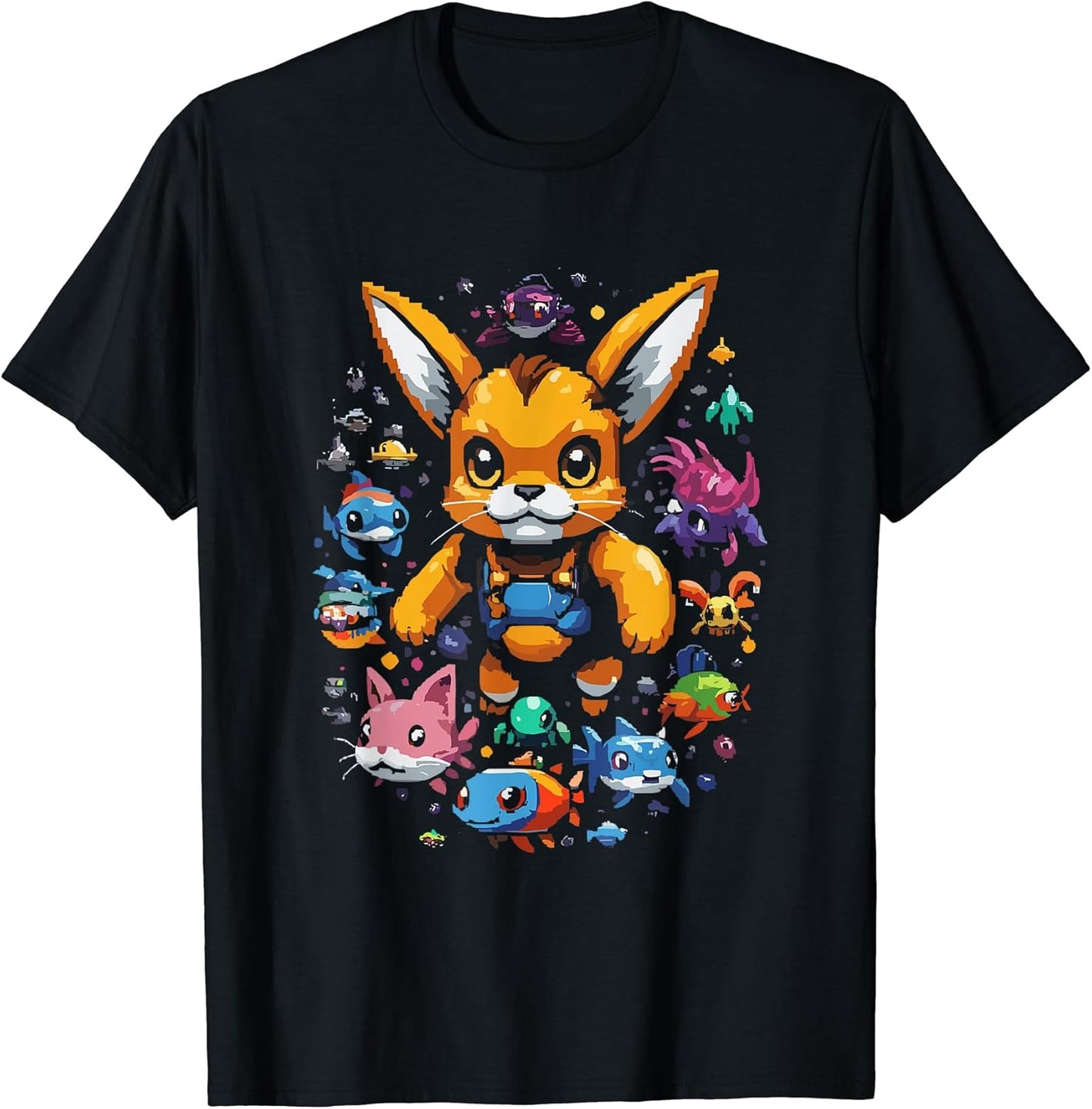 Pixel Art Pets, Rabbits, Fish and Cats