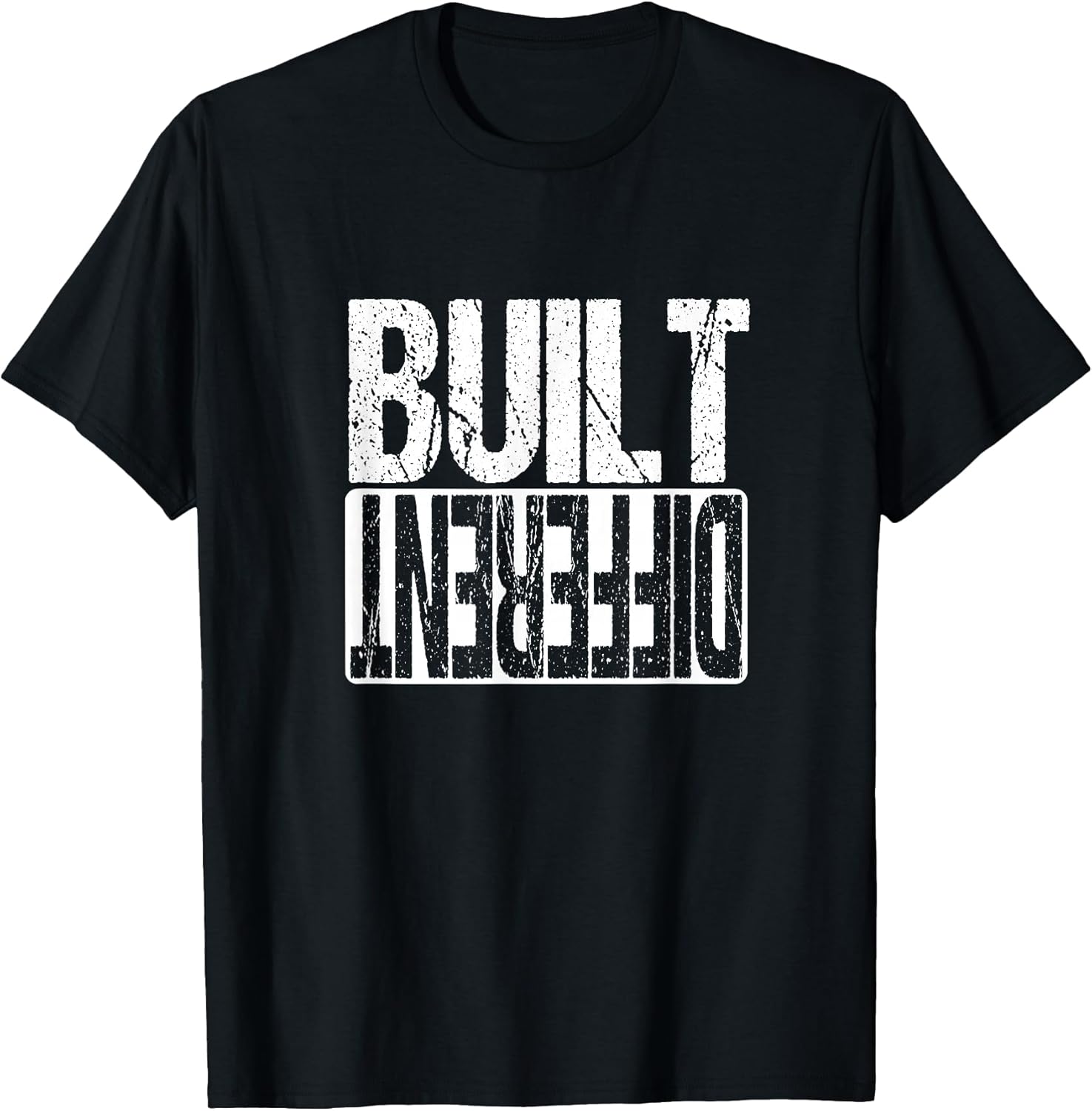 Motivational Hustle Built Different Grind Execution T-Shirt
