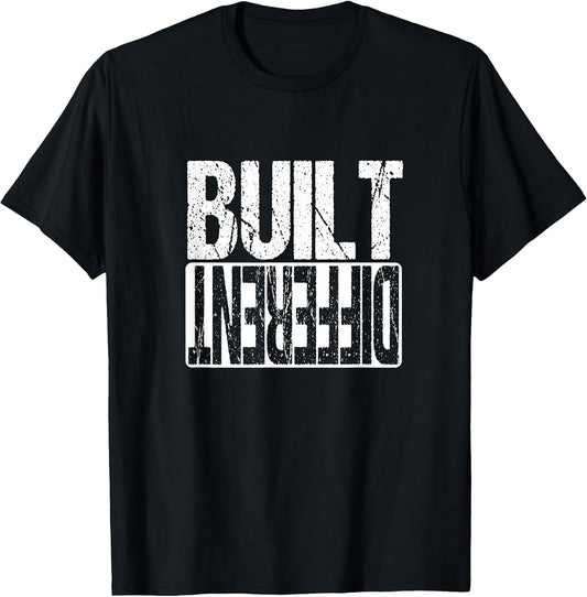 Motivational Hustle Built Different Grind Execution T-Shirt