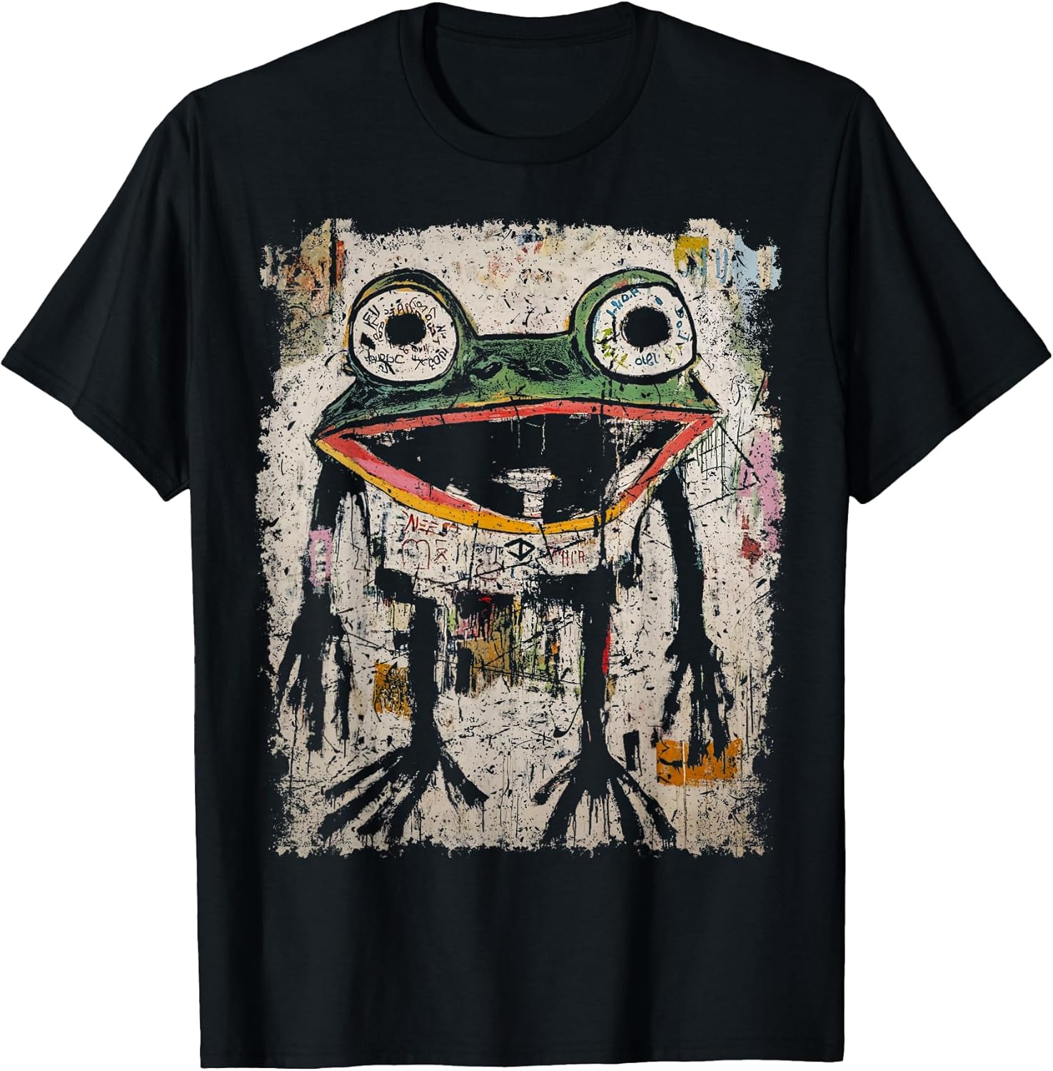Pop Art Style Toad 90s Graffiti T-Shirt