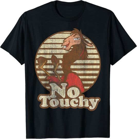 Emperor's New Groove Kuzco Llama No Touchy Short Sleeve T-Shirt
