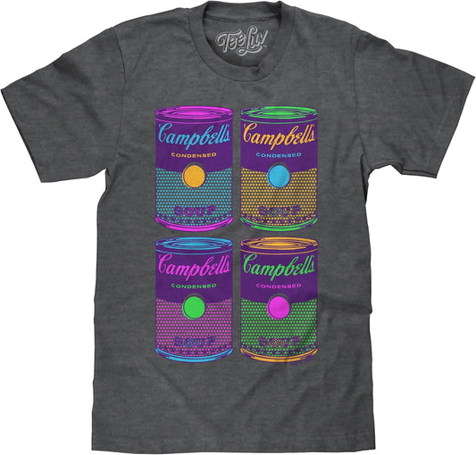Men's Campbell's Soup Can Pop Art Shirt