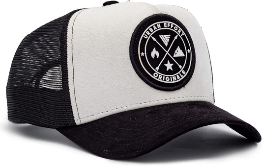 Tucker Hats for Men - Mesh Back Cap Women Baseball Hat 5-Panel-Great Baseball Snapback Closure