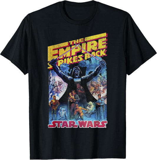 Empire Strikes Back Retro Poster T-Shirt