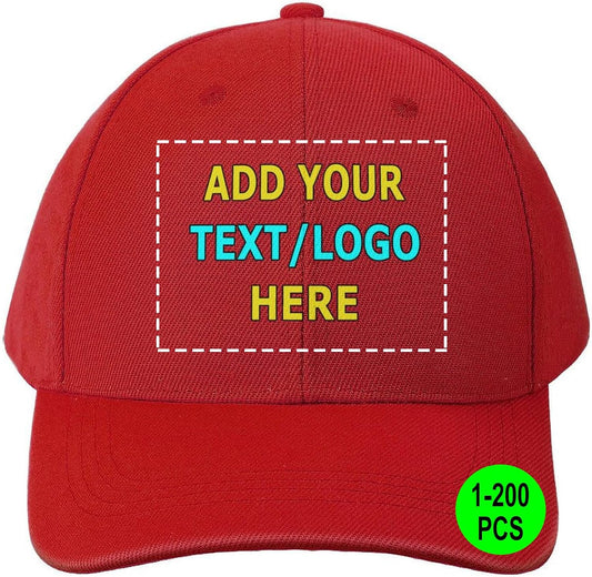 Custom Hat for Men Women, Custom Baseball Cap with Your Text Logo Mesh Caps Trucker Hats