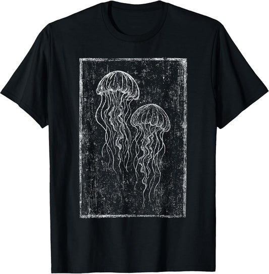 Jellyfish Alt Grunge Goth Alternative Gothic Y2K Aesthetic T-Shirt