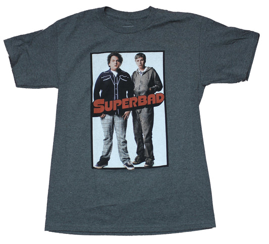 Superbad Mens T-Shirt - Classic Super Bad Poster Image