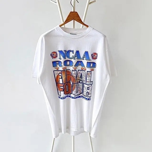 90s NCAA Road Final Four basketball t-shirt, NCAA Tshirt, Shirt For Men And Women, Women's Tshirt, Men's tshirt Cotton...