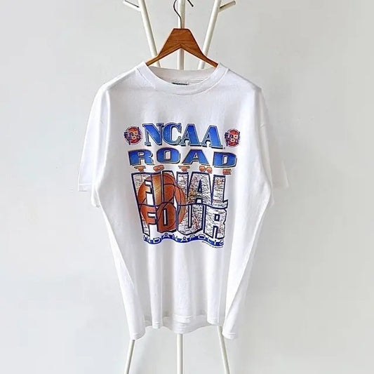 90s NCAA Road Final Four basketball t-shirt, NCAA Tshirt, Shirt For Men And Women, Women's Tshirt, Men's tshirt Cotton...