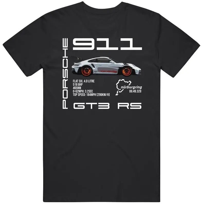 911 Gt3 Rs Sports Car Racing Fan T Shirt Hoodie, Sweatshirt | InkThreadWorks.com