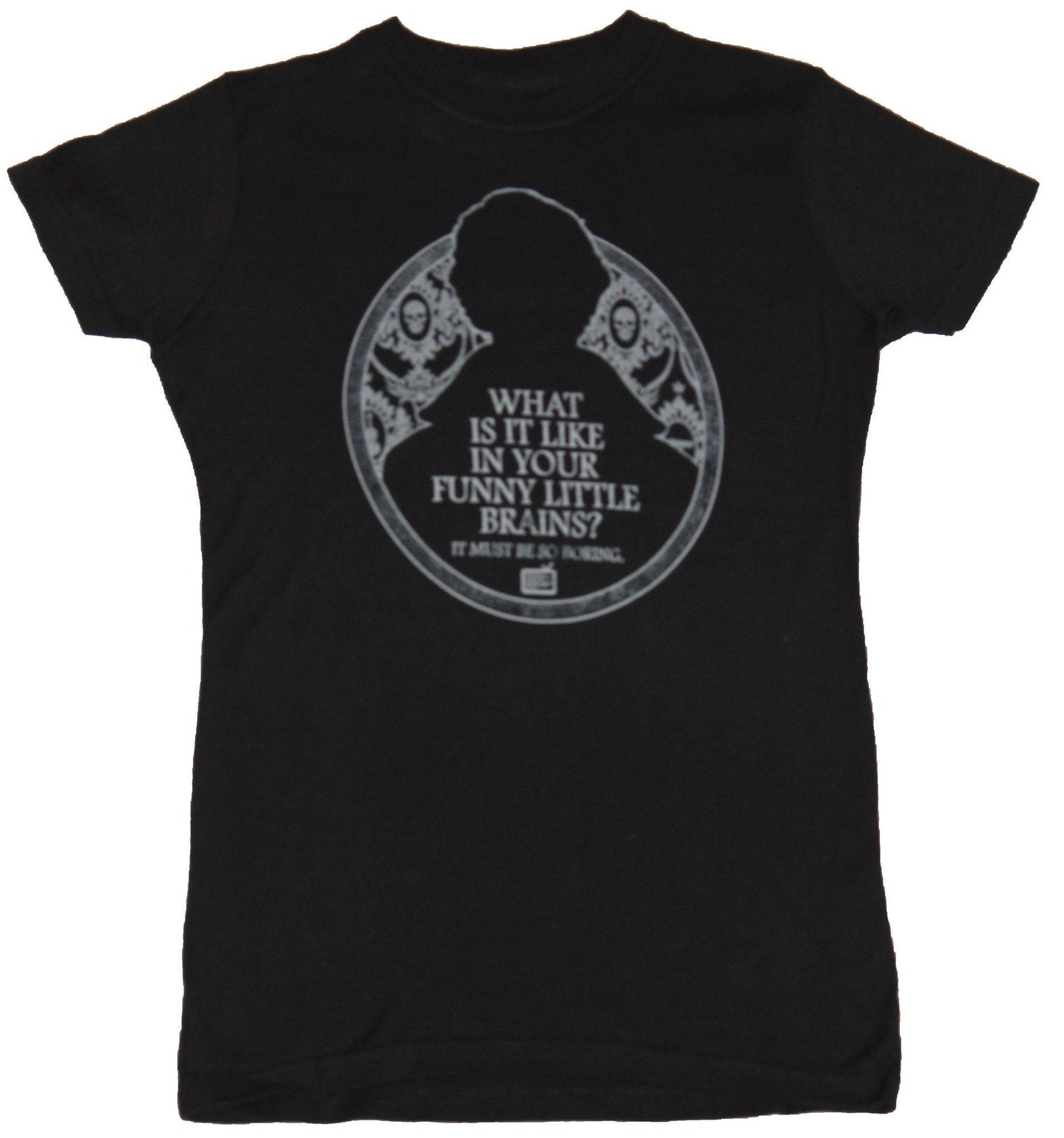 Sherlock (BBC TV Series) Girls Juniors T-Shirt - What Funny Little Brains