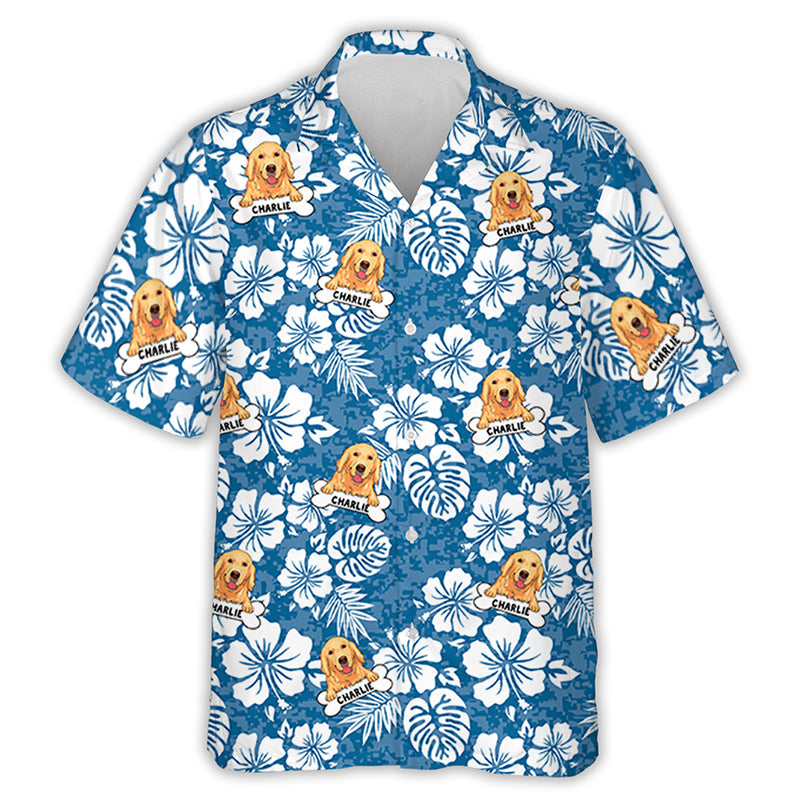 Dog Pattern - Personalized Custom Hawaiian Shirt