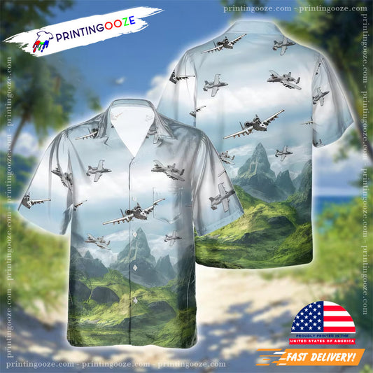 A-10 Thunderbolt Hawaiian Shirt