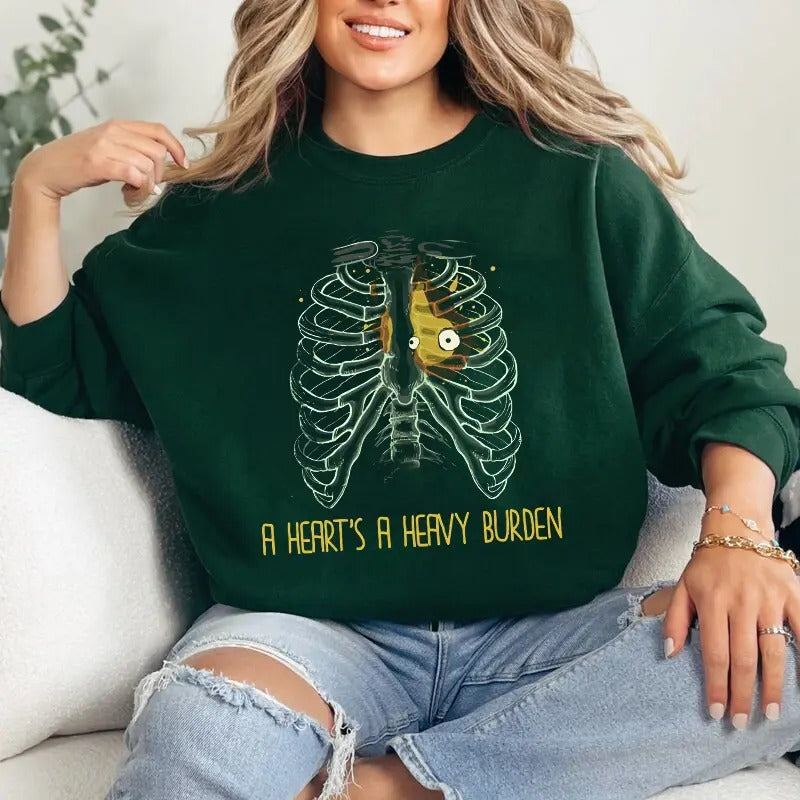 A Heart's A Heavy Burden Sweatshirt, T-Shirt, Hoodiestyle{n002}2 Hoodie | InkThreadWorks.com