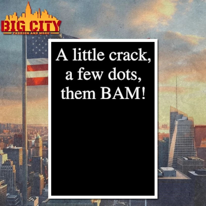 A Little Crack A Few Dots Then Bam T-Shirt