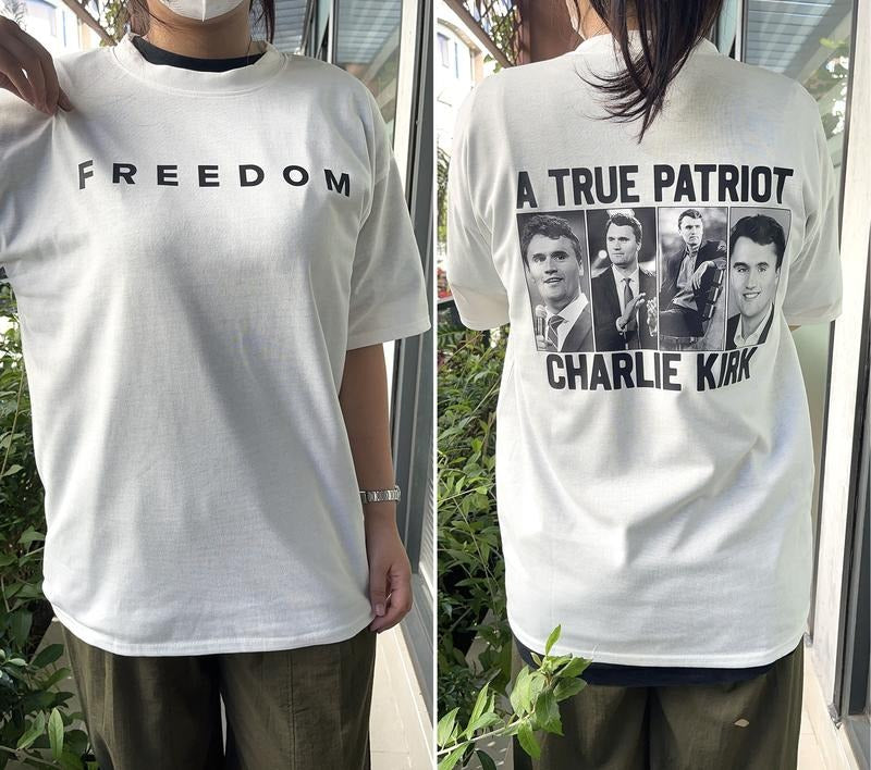 A True Patriot Charlie Kirk Shirt, Justice for Charlie Kirk Shirt, Prayers Up for Charlie, Prayers Up for Charlie, Human...