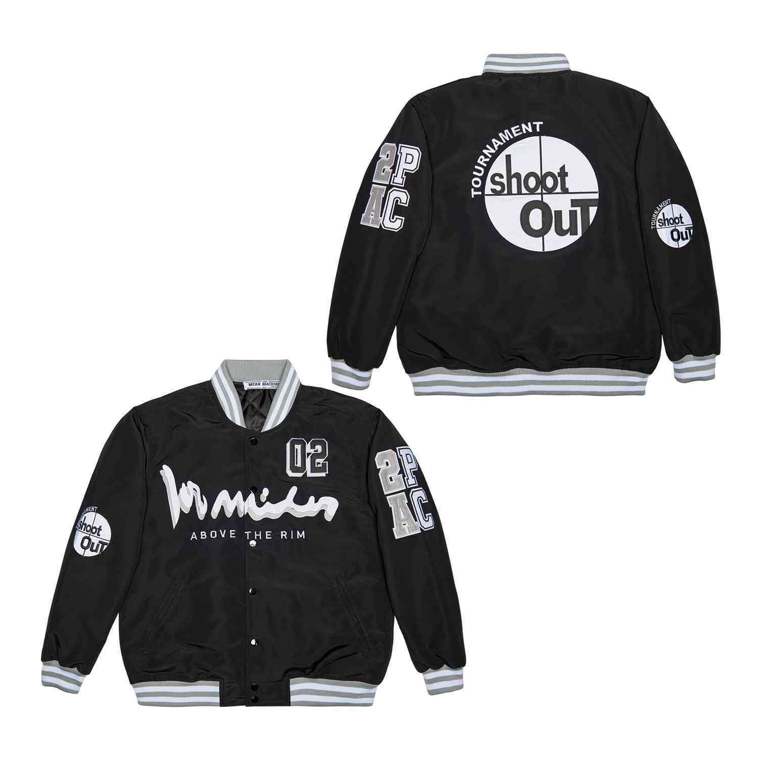 ABOVE THE RIM 100 MILES SATIN JACKET