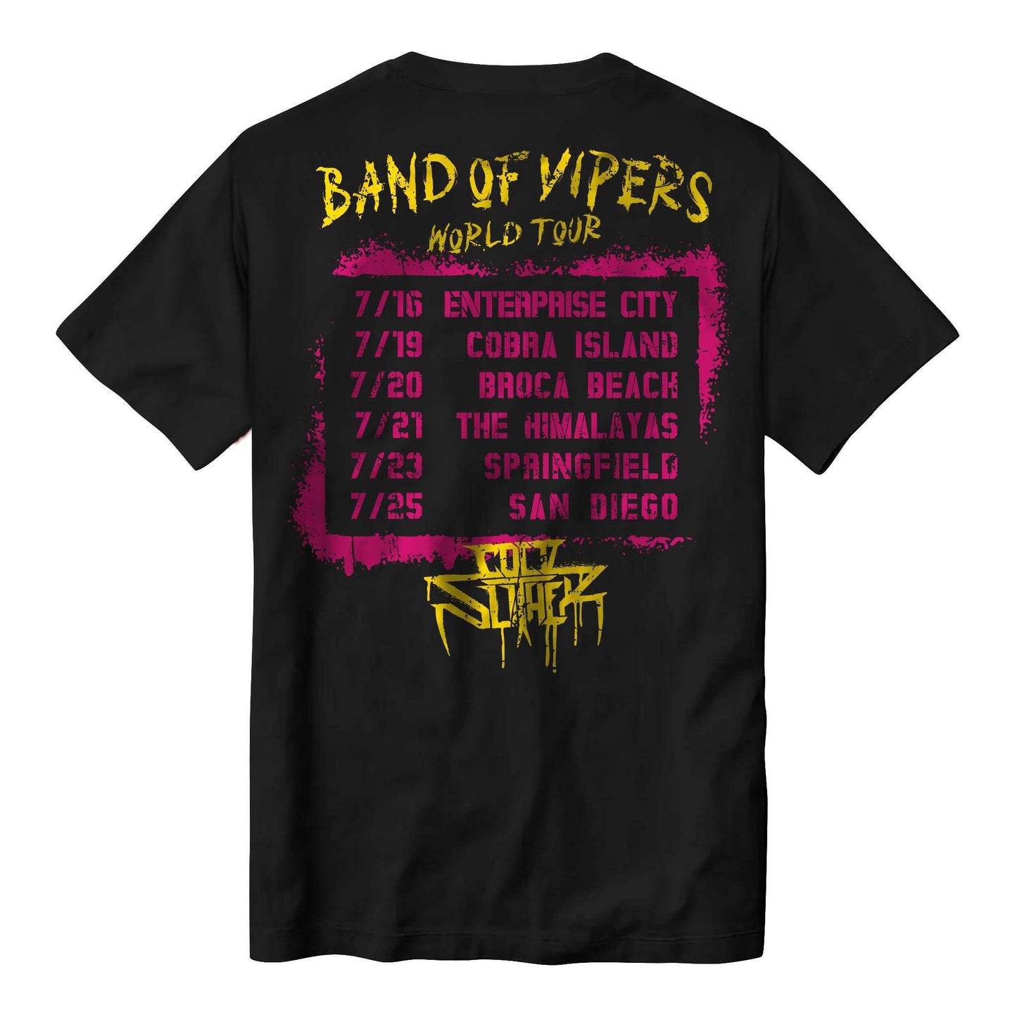 G.I. Joe T-Shirts - Cold Slither Tour Tee