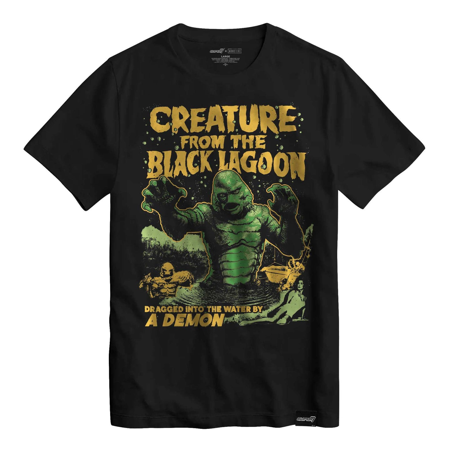 Universal Monsters T-Shirts - Creature from the Black Lagoon Poster Tee