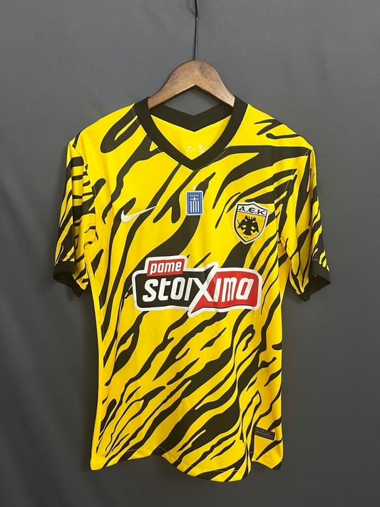 AEK F.C. 22-23 AEK Yellow Style 2