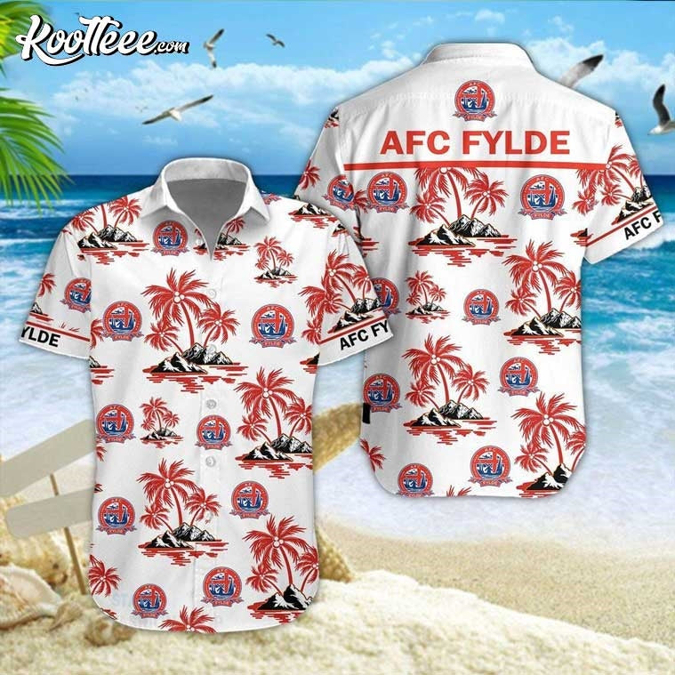 AFC Fylde Soccer Hawaiian Shirt