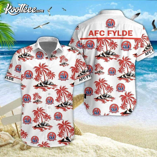 AFC Fylde Soccer Hawaiian Shirt