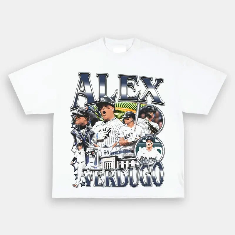 ALEX VERDUGO TEE- Vintage baseball Graphic T-Shirt PGA Masters The Open Golf Casual Classic Cotton Fabric Menswear Top Medium Teestyle{n002}2