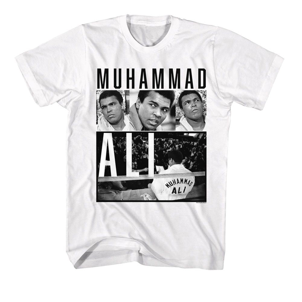 Muhammad Ali - Photos - American Classics - Solid White Adult Short Sleeve T-Shirt