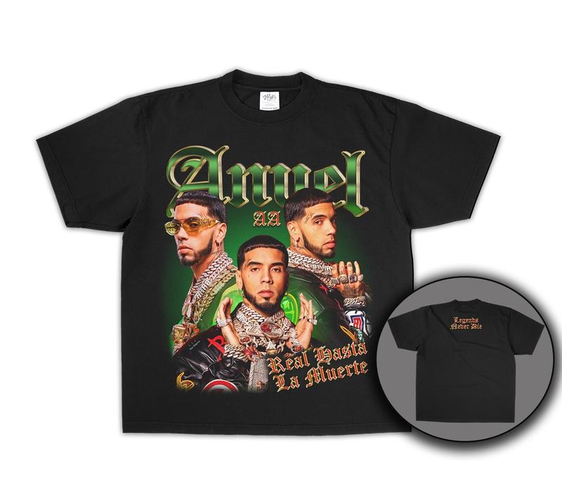 ANUEL AA REAL HLM T Shirt Merch tee  Top Hoodie, Sweatshirt | InkThreadWorks.com