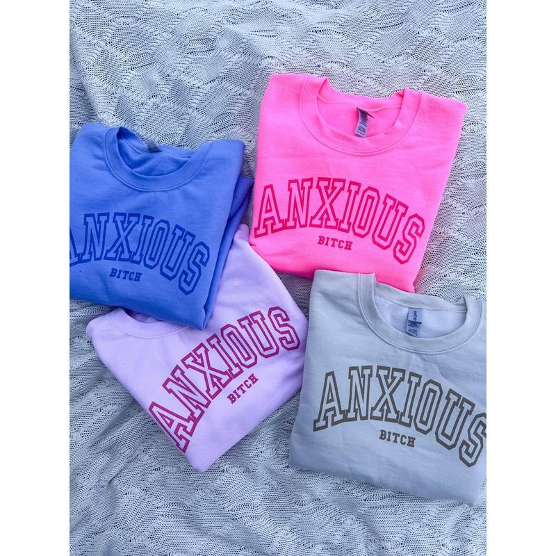 ANXIOUS COLOR PULLOVER C.O.C. T-Shirts, Hoodie, Sweatshirt | InkThreadWorks.com