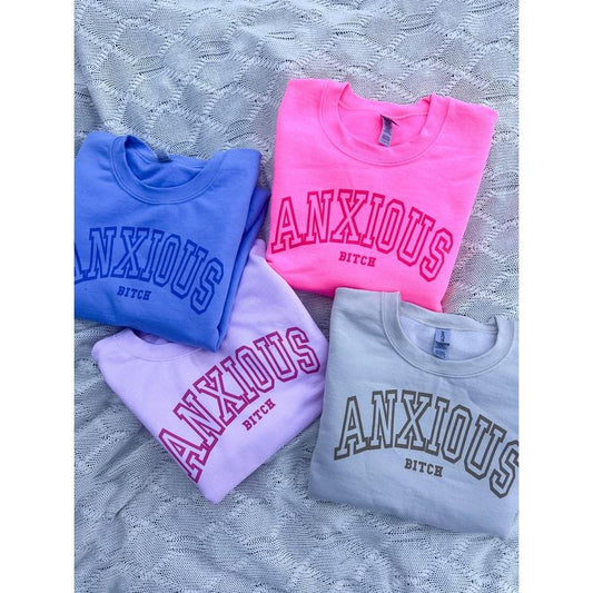 ANXIOUS COLOR PULLOVER C.O.C. T-Shirts, Hoodie, Sweatshirt | InkThreadWorks.com