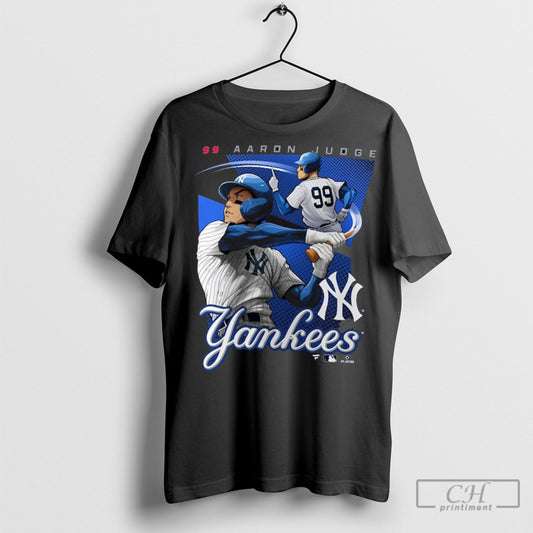 Aaron Judge 99 New York Yankees Mlb Anime Player Tee Shirt