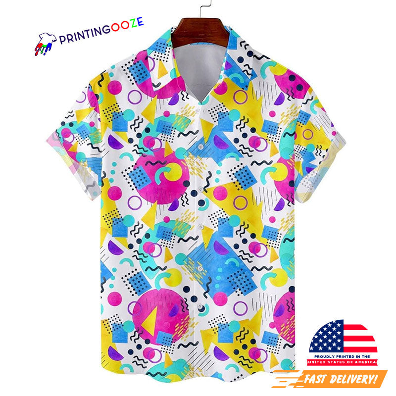 Abstract Creative Graffiti Painting Hawaiian Shirt