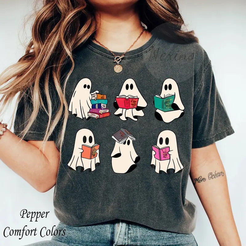 Acotar Ghost Comfort Colors Shirt, Acotar tshirt, Bookish ghost Tshirt, Throne of Glass, SJM Book Reader, SJM tee, Book...
