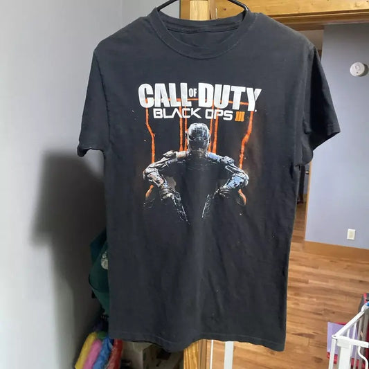 Activision Call Of Duty Black Ops 3 Promo Black T-Shirt Hoodie, Sweatshirt | InkThreadWorks.com