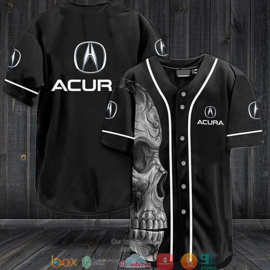 BEST Acura Skull Baseball Jersey