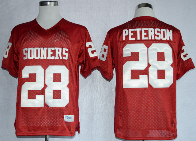 Adrian Peterson 28 Red Style 2