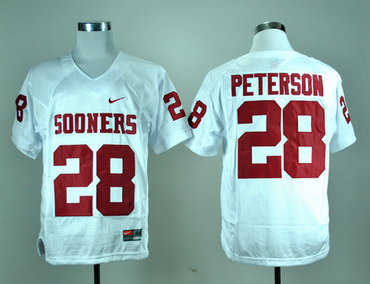 Adrian Peterson 28 White
