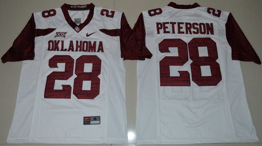 Adrian Peterson 28 White 2016
