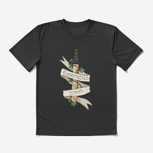 Adventure Time T-Shirt, Everthing Stay Shirt, Unisex Cotton Crewneck T-Shirt