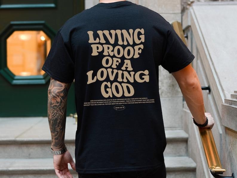 Aesthetic Christian Shirt For Men Christian Apparel Jesus T-Shirt Christian Streetwear Clothing Bible Verse Hoodie and...