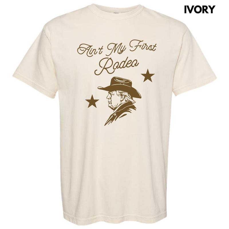 Ain't My First Rodeo Comfort Colors T-Shirt 'NLB' Hoodie, Sweatshirt | InkThreadWorks.com