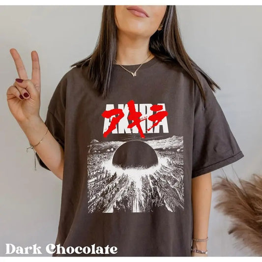 Akira Retro Tee, #80s-Inspired Japan Anime Graphic Top Sweatshirt, #Hoodie, Comfort Colors