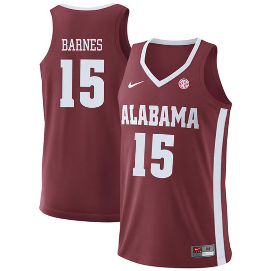 Alabama Barnes 15 Red