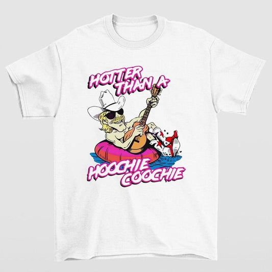 Alan Jackson Hotter Than a Hoochie Coochie Cartoon Shirt Fun and Quirky Design for Country Music Fans