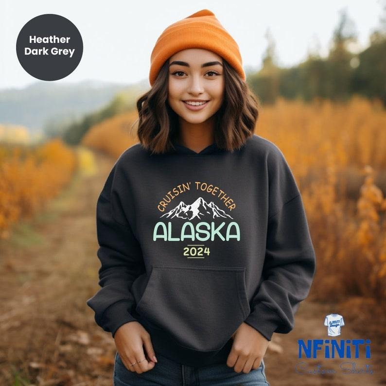 Alaska Cruise Hoodie, Family Cruise Matching Gift Hoodie, Cruise Squad Hoodie, Vacation Hoodies, Matching Cruise Hoodie,...