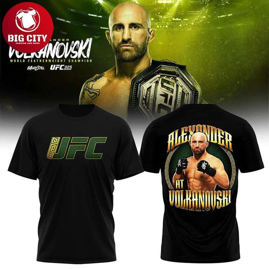 Alexander Volkanovski UFC 325 Featherweight Champion Two Sided Shirt