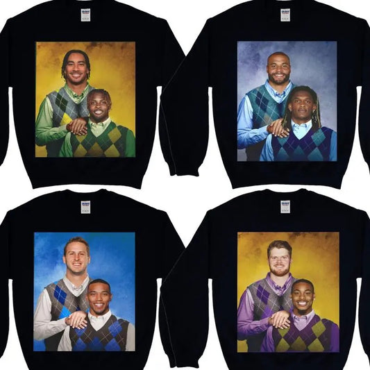 All Football Teams Step Brothers Funny Sweatshirt, Sweater for Football Fans T-Shirts, Hoodie | InkThreadWorks.com