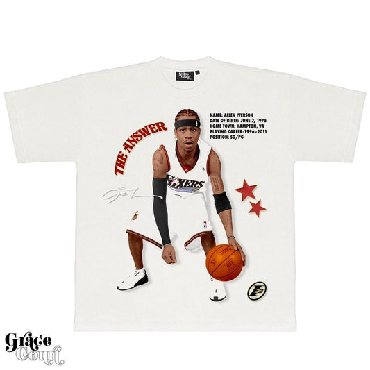 Allen Iverson TEE | VINTAGE TEE GRAPHIC T-SHIRT SWEATSHIRT HOODIE | SPORT TEE | GIFT FOR FAN